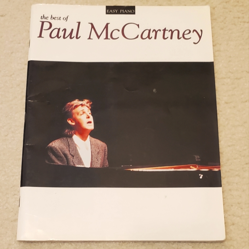 Paul McCartney Music 79 Sheet Easy Piano Music And Lyrics Hal Leonard No Mark